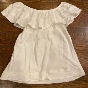 Gap Kids Off the Shoulder Blouse for Girls - Size 10